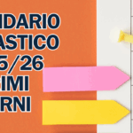 Calendario scolastico 2025/2026- PRIMI GIORNI
